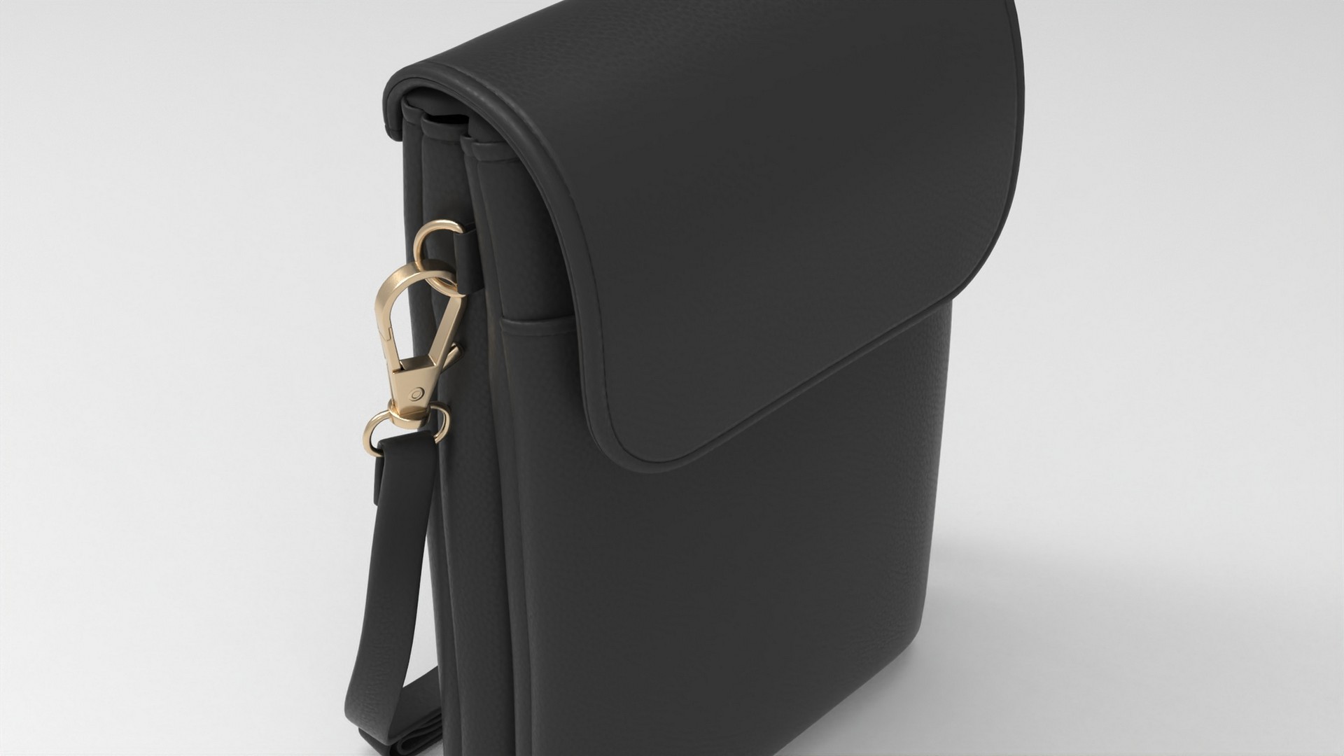 Handbag Purse Model 008 - fbx Props 3D model ZIP render image 2