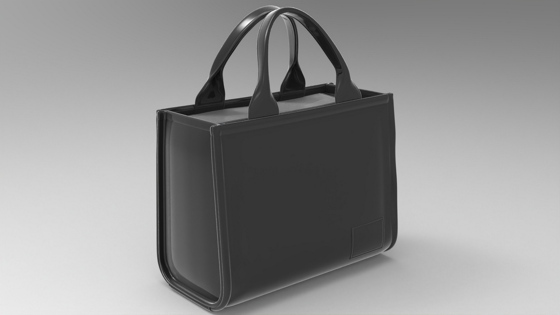 Handbag Purse Model 010 - fbx Props 3D model ZIP render image 1