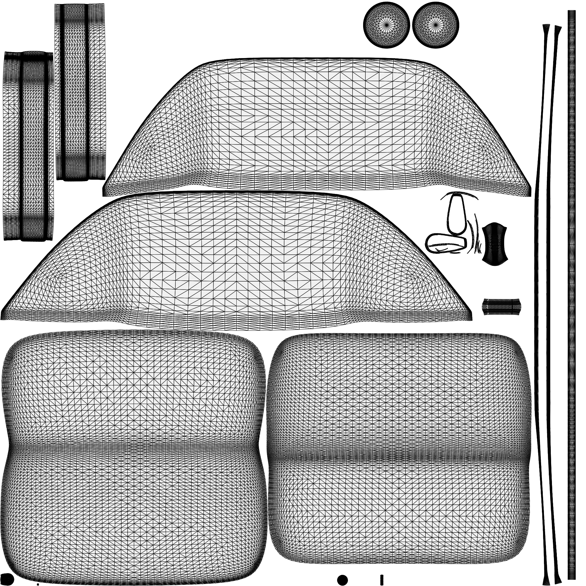 Handbag Purse Model 014 - fbx Props 3D model ZIP render image 8