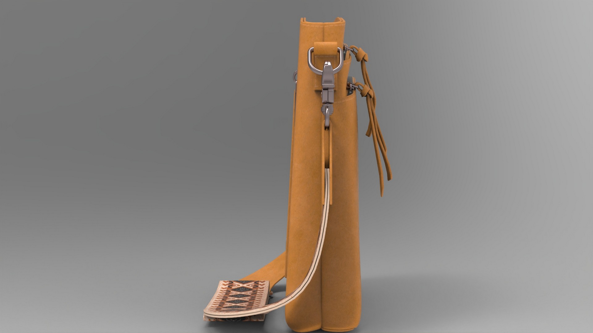 Handbag Purse Model 016 - fbx Props 3D model ZIP render image 5