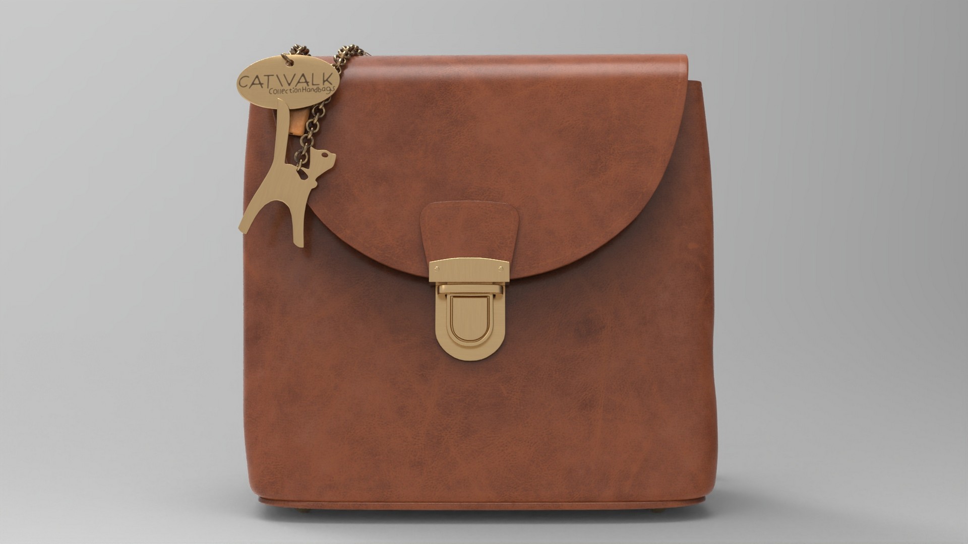 Handbag Purse Model 018 - fbx Props 3D model ZIP render image 3