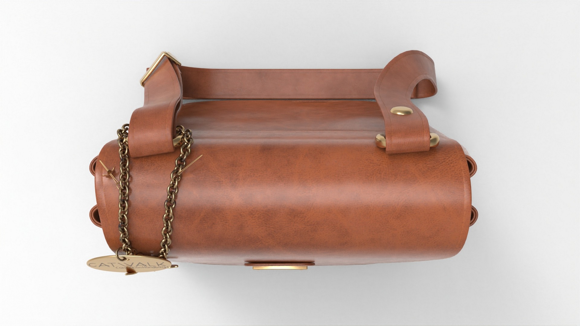 Handbag Purse Model 018 - fbx Props 3D model ZIP render image 7