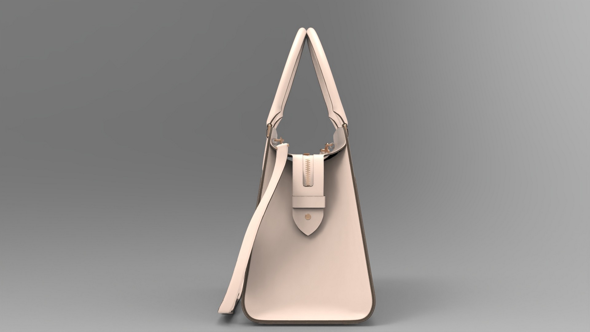 Handbag Purse Model 033 - fbx Props 3D model ZIP render image 5