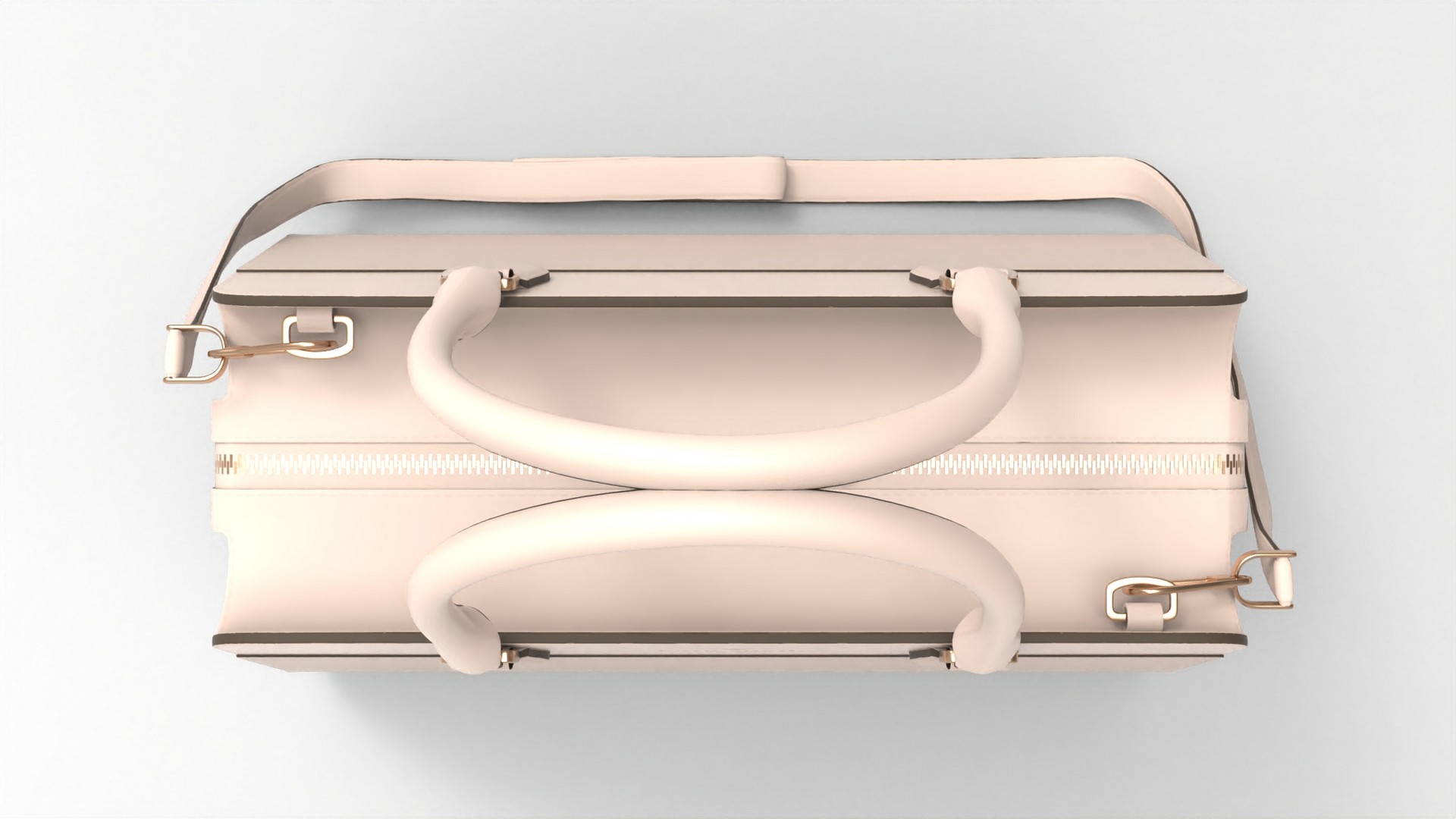 Handbag Purse Model 033 - fbx Props 3D model ZIP render image 7