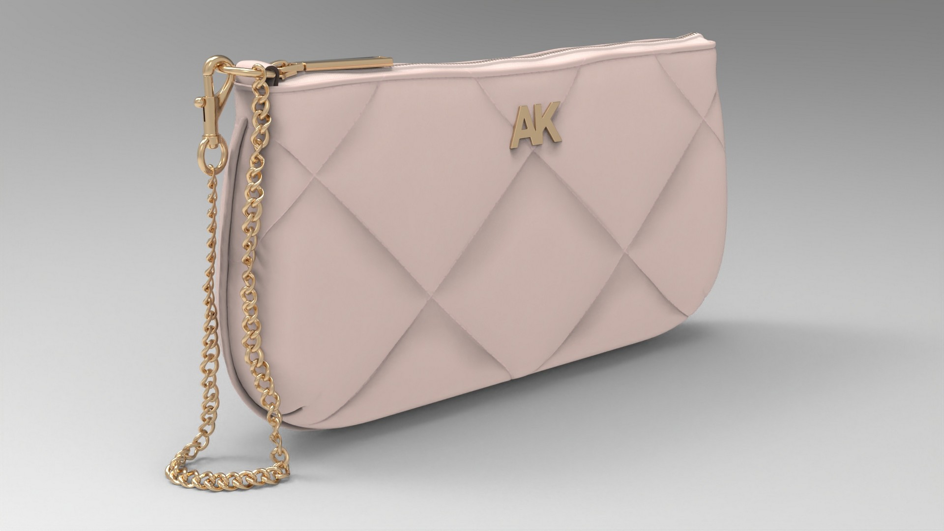 Handbag Purse Model 035 - fbx Props 3D model ZIP render image 1