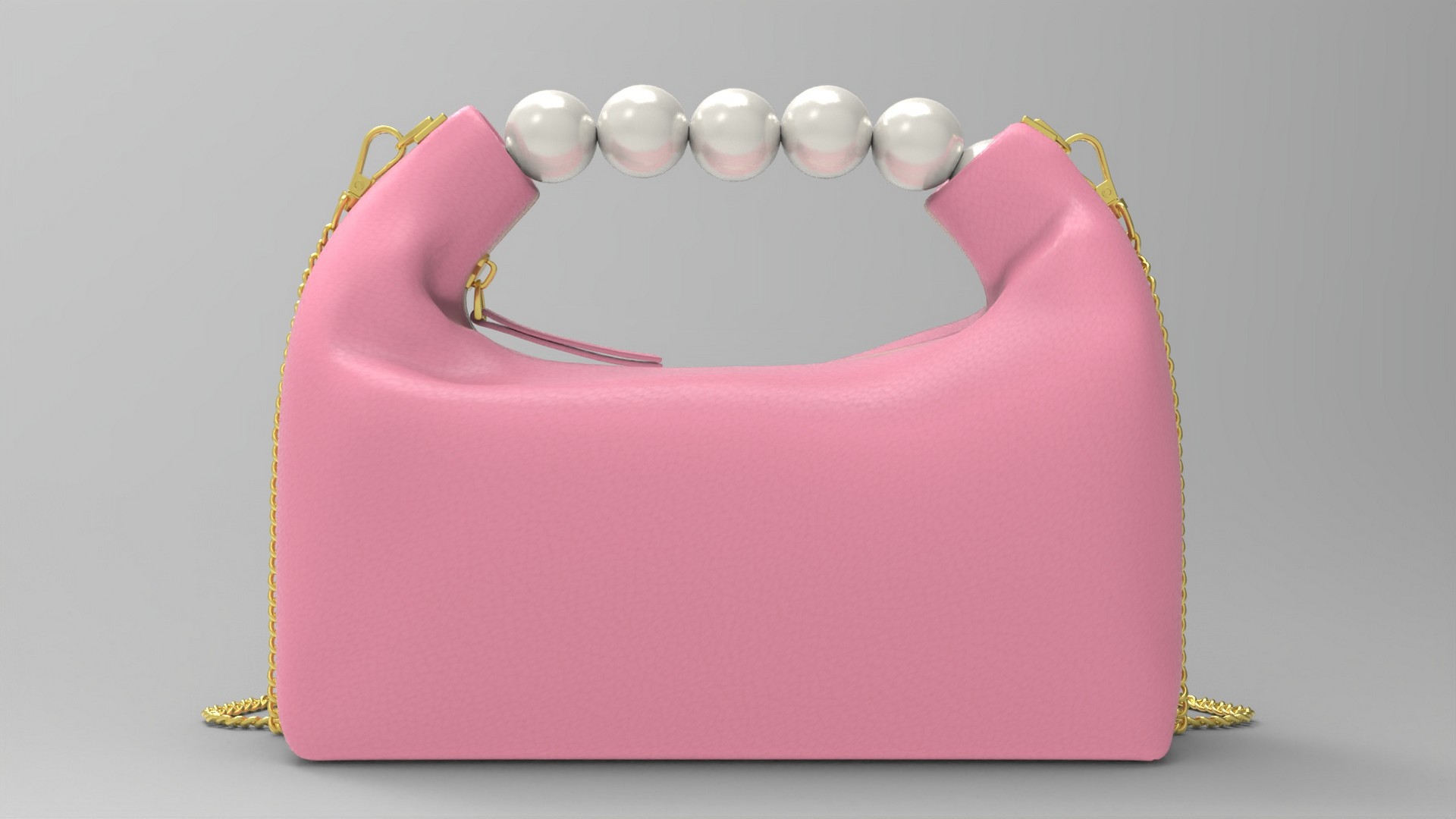 Handbag Purse Model 039 - fbx Props 3D model ZIP render image 2