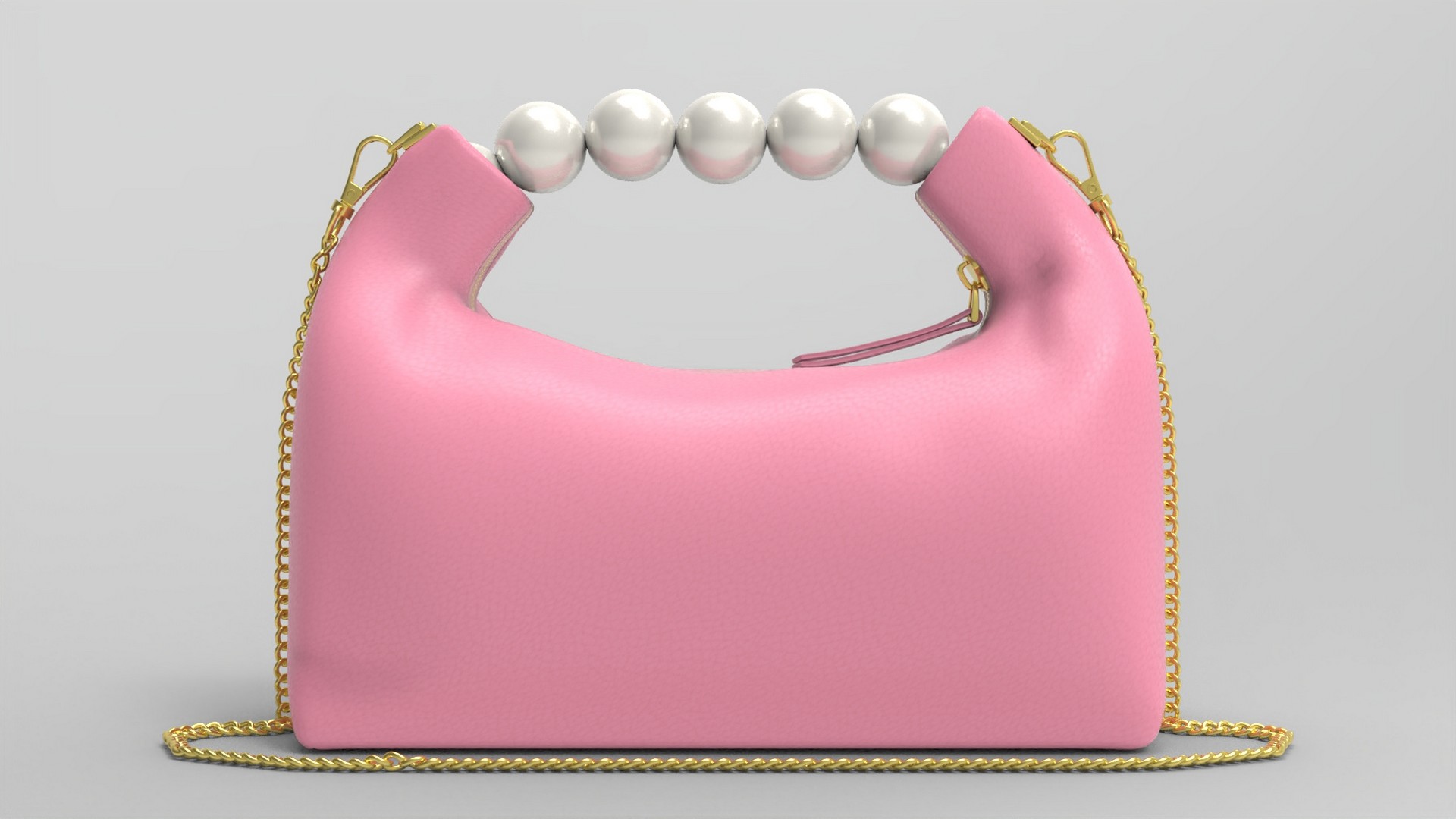 Handbag Purse Model 039 - fbx Props 3D model ZIP render image 4
