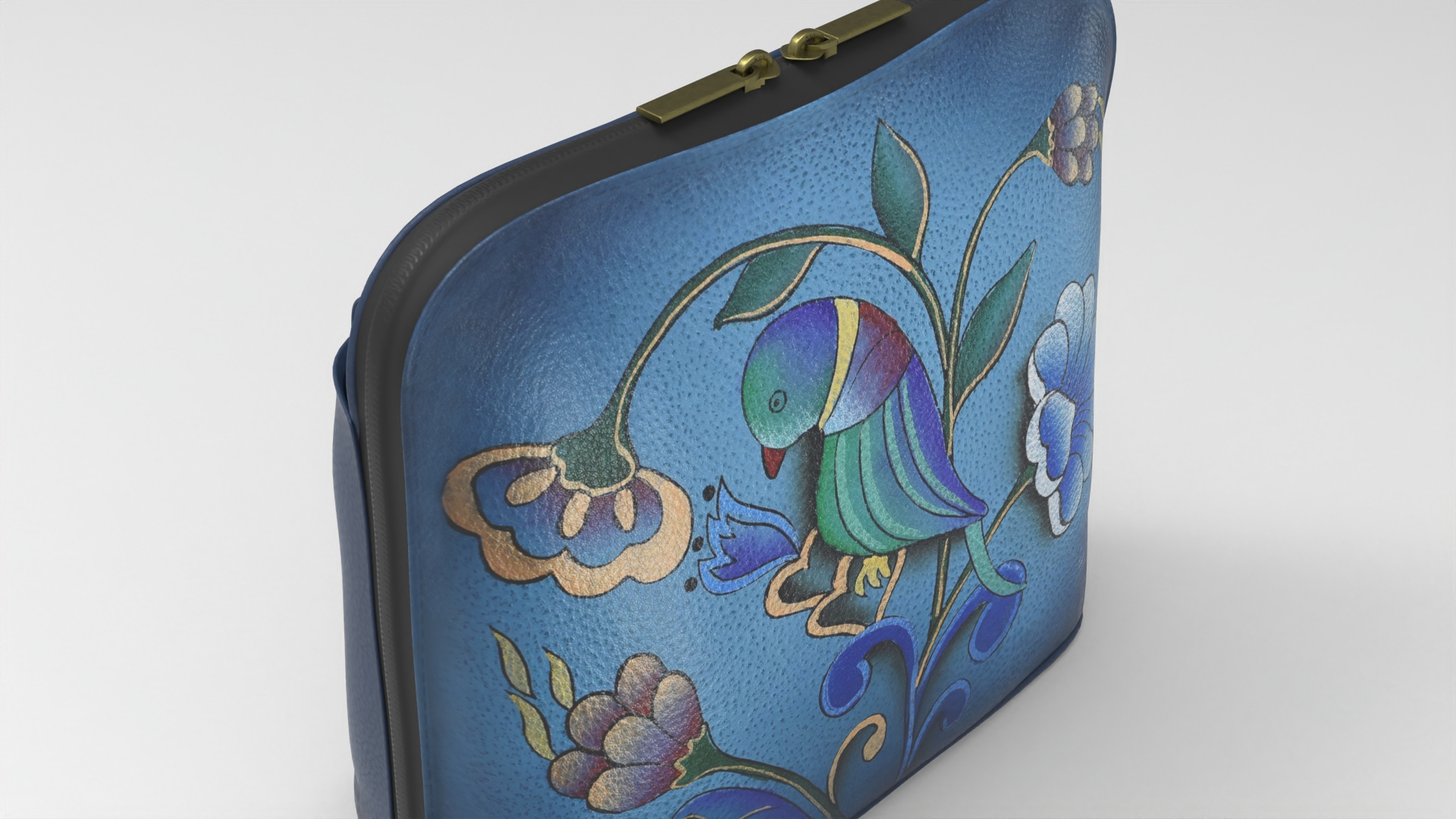 Handbag Purse Model 042 - fbx Props 3D model ZIP render image 2