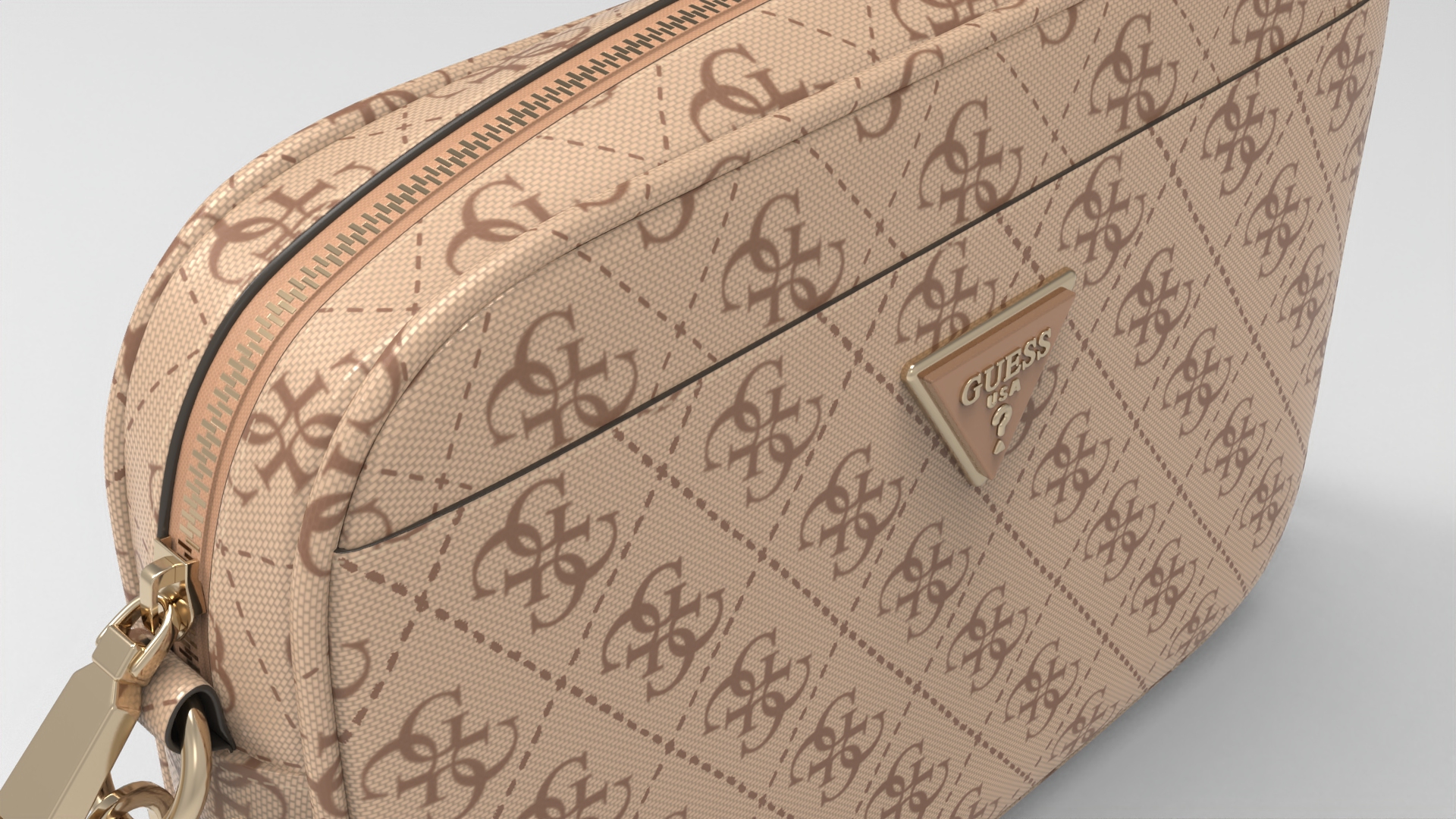 Handbag Purse Model 043 - fbx Props 3D model ZIP render image 2