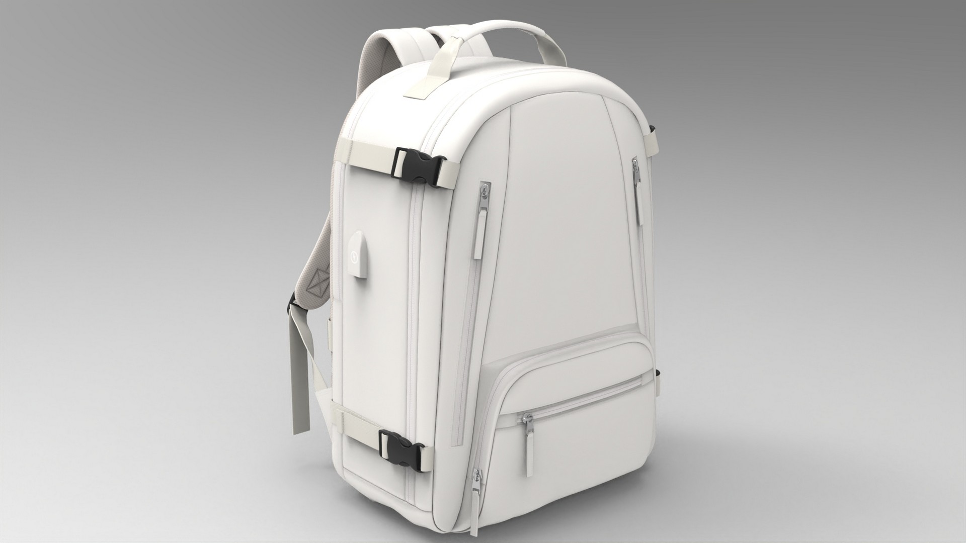 Backpack Model Game Ready 002 - fbx Props 3D model ZIP render image 1