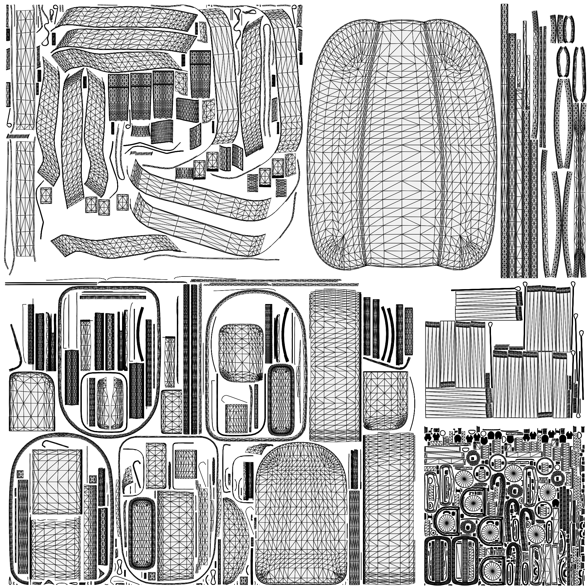 Backpack Model Game Ready 003 - fbx Props 3D model ZIP render image 8
