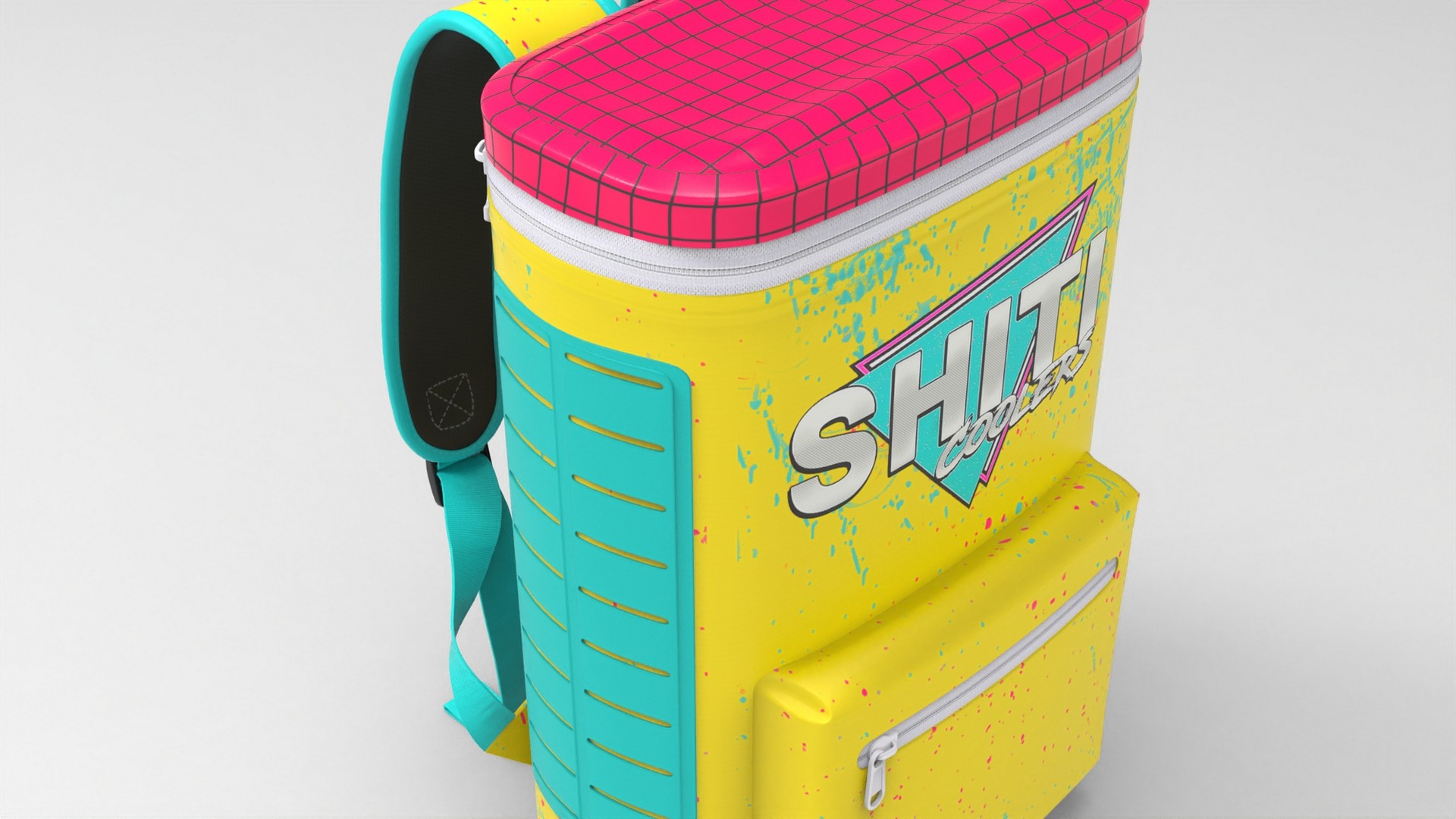 Backpack Model Game Ready 005 - fbx Props 3D model ZIP render image 2