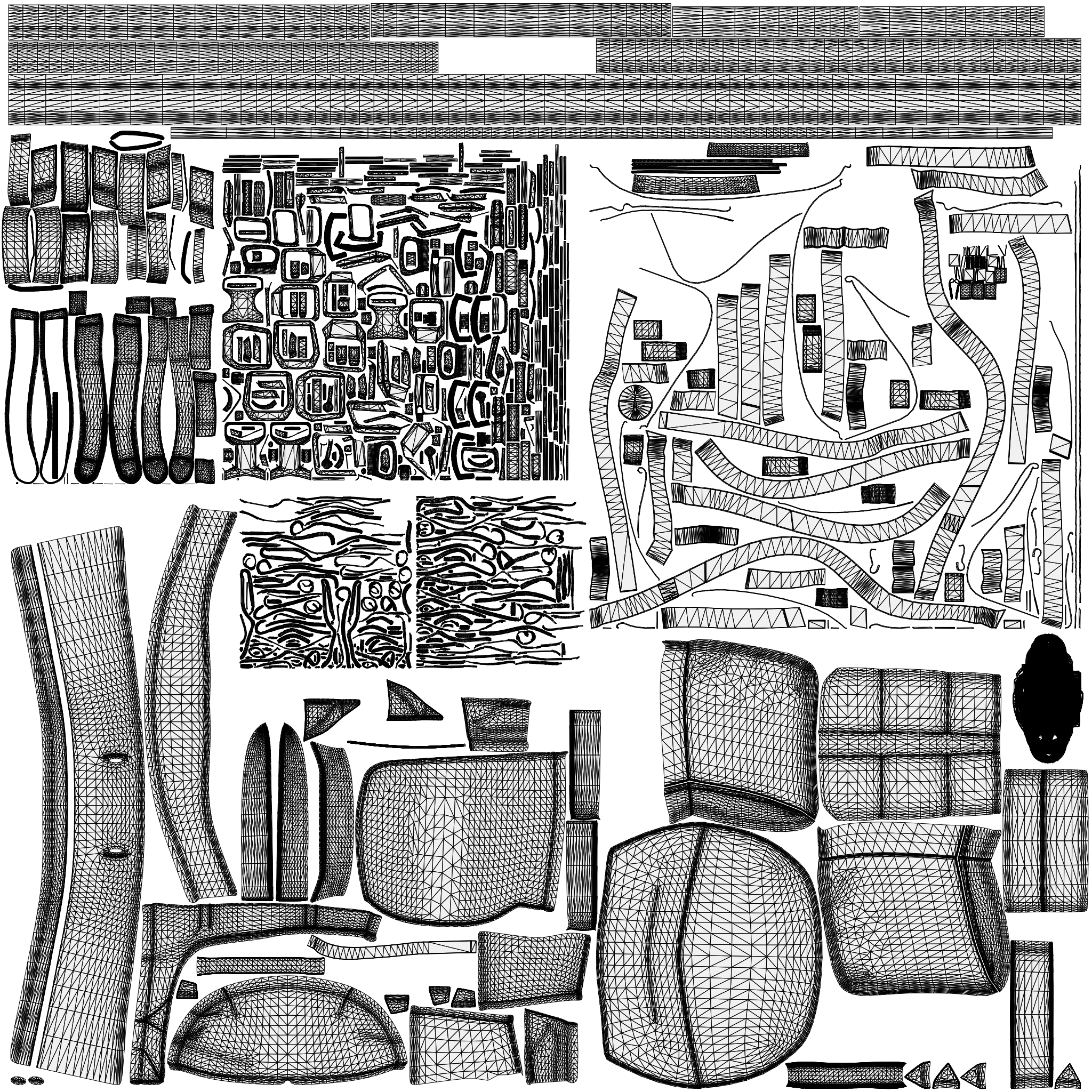 Backpack Model Game Ready 006 - fbx Props 3D model ZIP render image 8