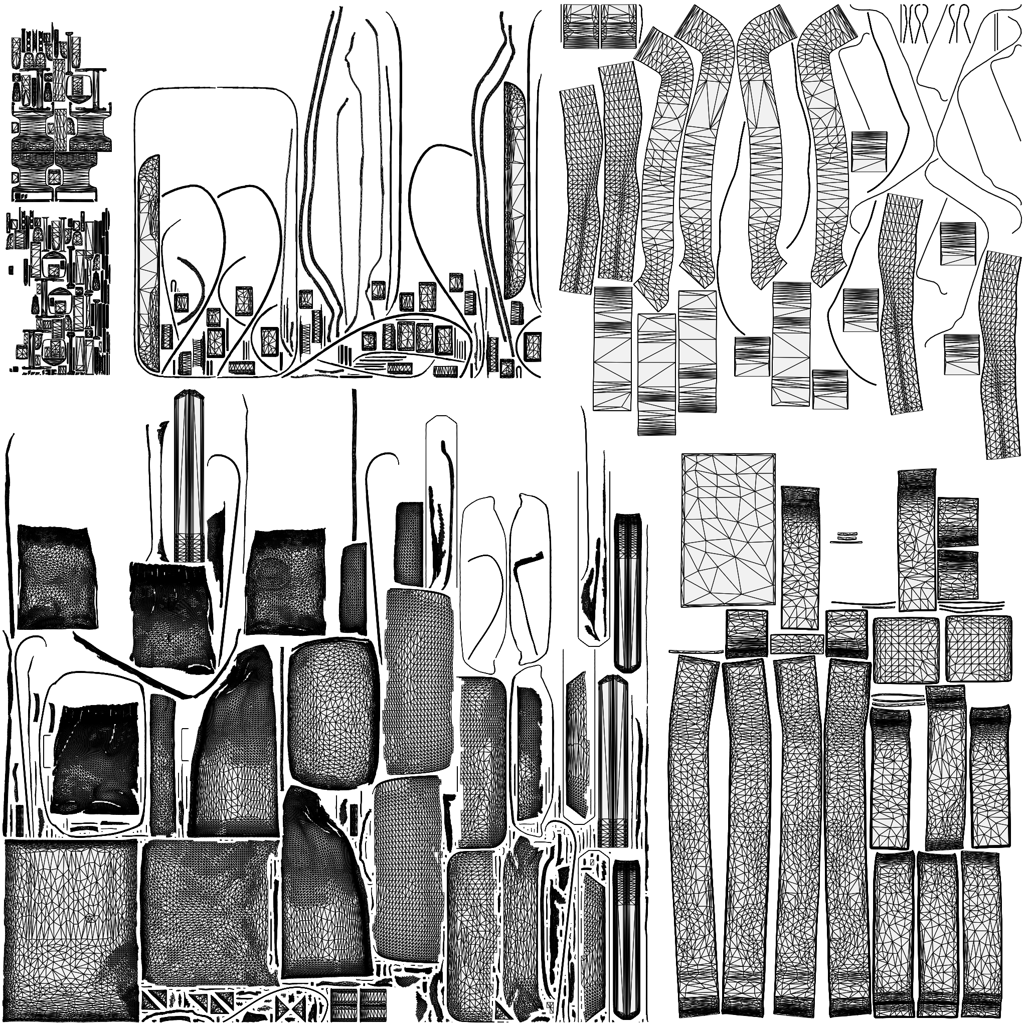 Backpack Model Game Ready 007 - fbx Props 3D model ZIP render image 8