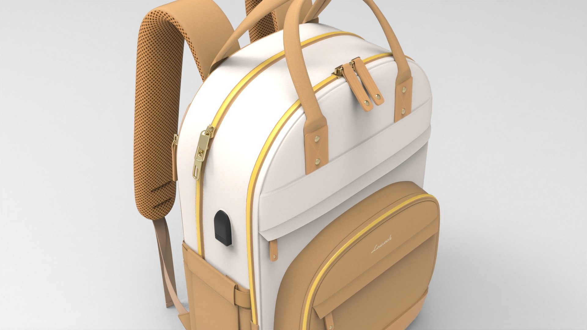 Backpack Model Game Ready 012 - fbx Props 3D model ZIP render image 2