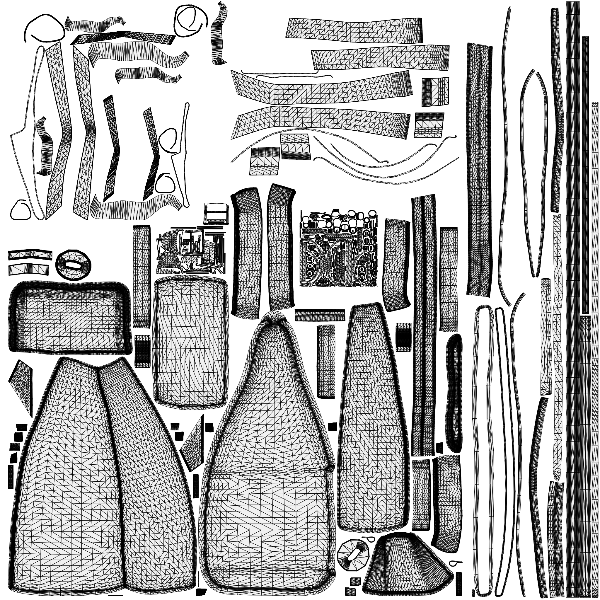Backpack Model Game Ready 013 - fbx Props 3D model ZIP render image 9