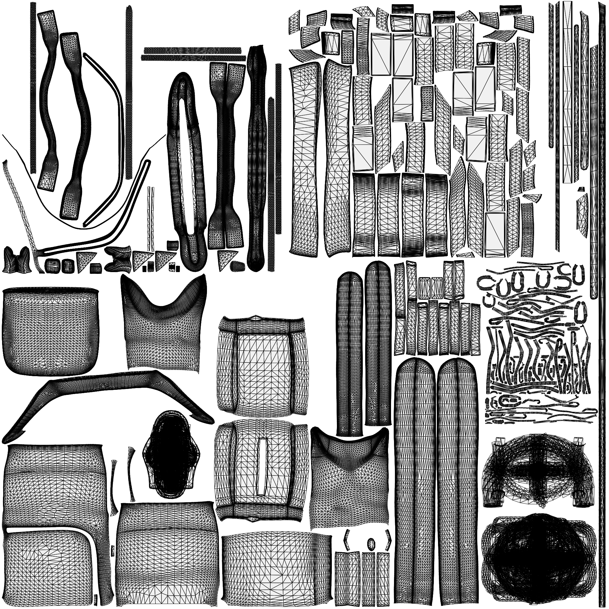 Backpack Model Game Ready 015 - fbx Props 3D model ZIP render image 9
