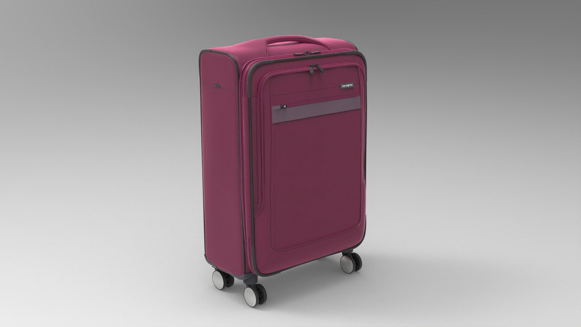 Travel Bag Luggage 004 - fbx Props 3D model ZIP render image 1