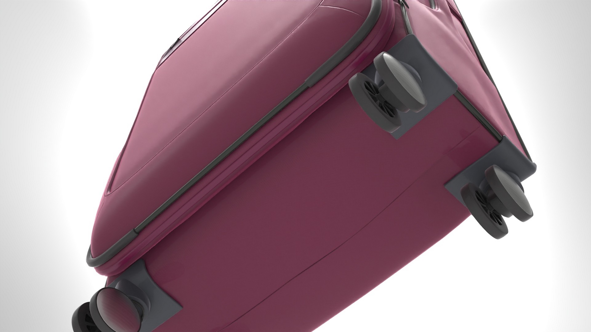 Travel Bag Luggage 004 - fbx Props 3D model ZIP render image 9