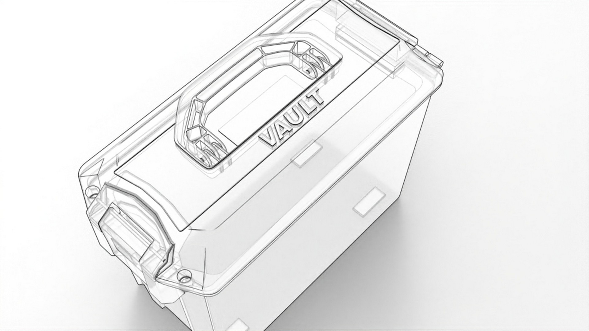 Travel Bag Luggage 007 - fbx Props 3D model ZIP render image 9