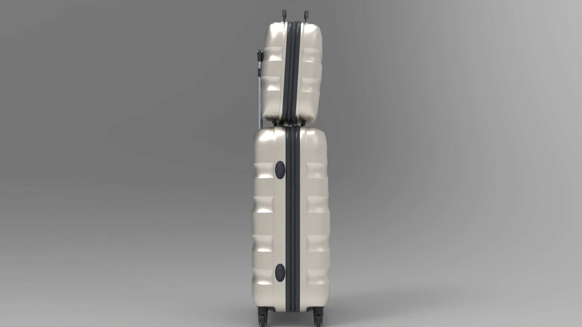 Travel Bag Luggage 012 - fbx Props 3D model ZIP render image 5