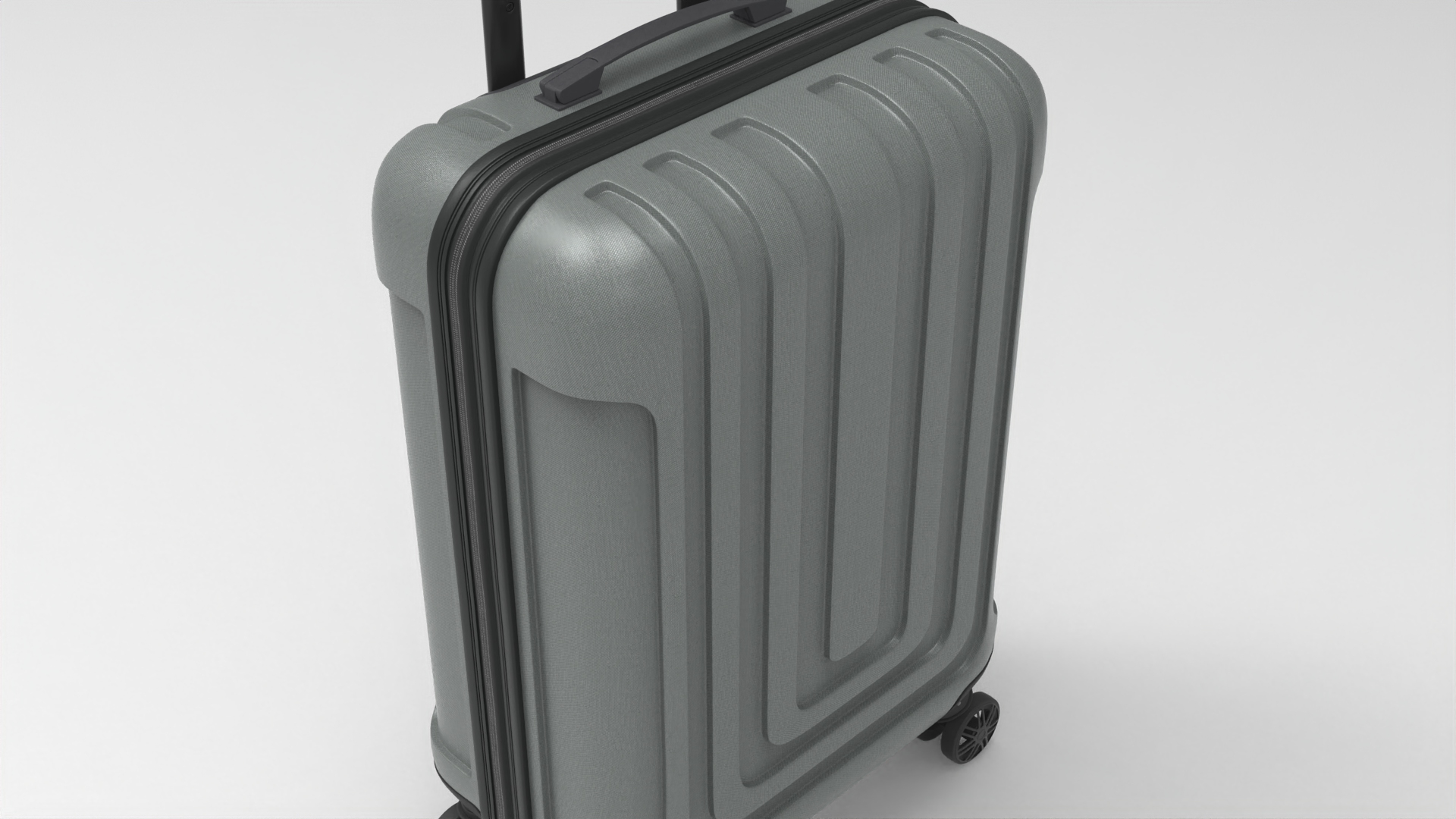 Travel Bag Luggage 014 - fbx Props 3D model ZIP render image 2