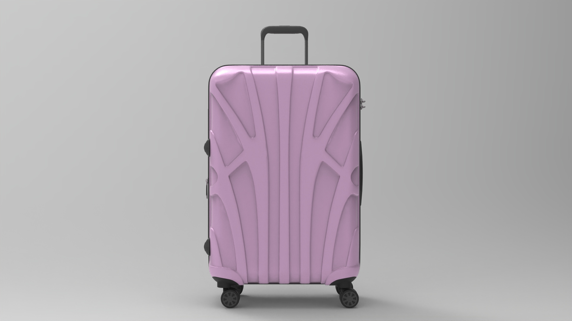 Travel Bag Luggage 015 - fbx Props 3D model ZIP render image 3