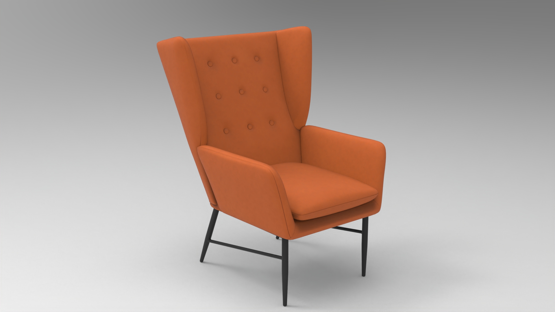 armchair003 - fbx Furniture 3D model ZIP render image 1