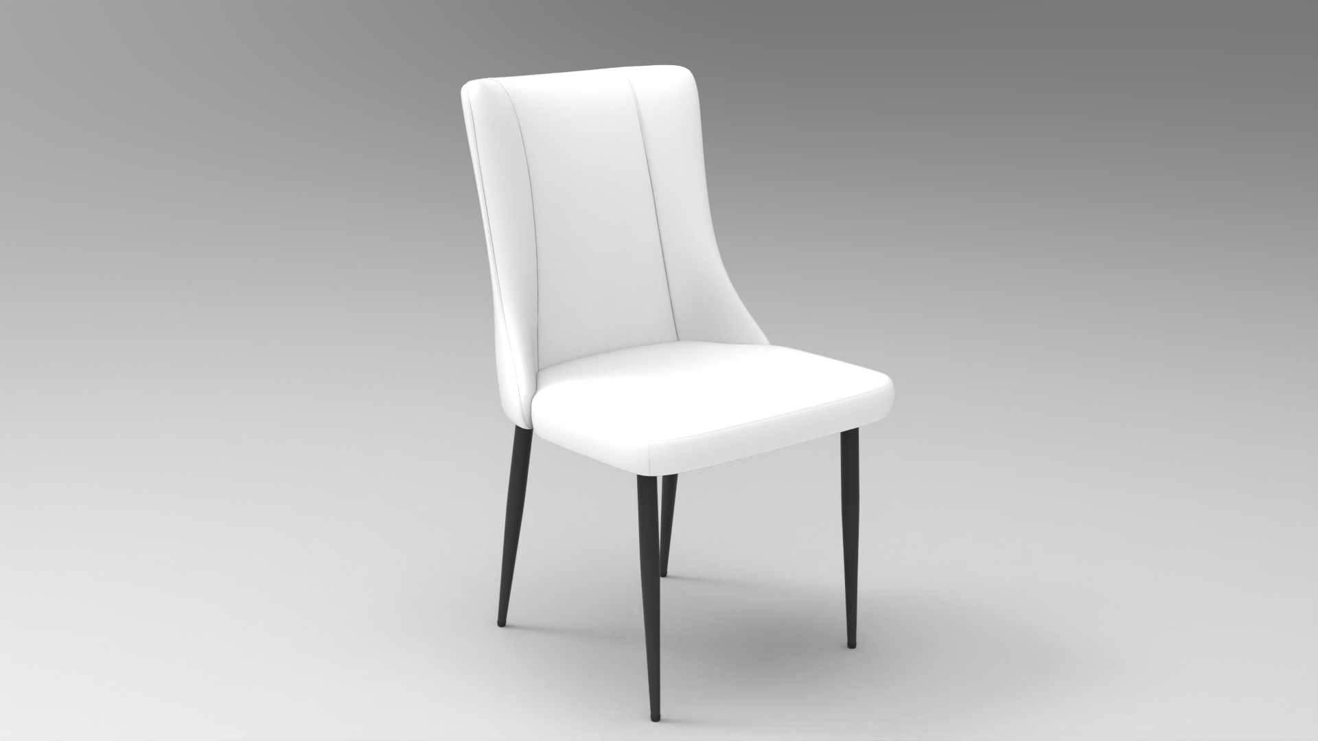 armchair017 - fbx Furniture 3D model ZIP render image 1