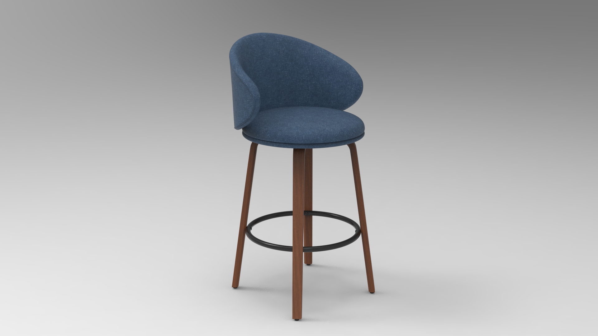 armchair021 - fbx Furniture 3D model ZIP render image 1