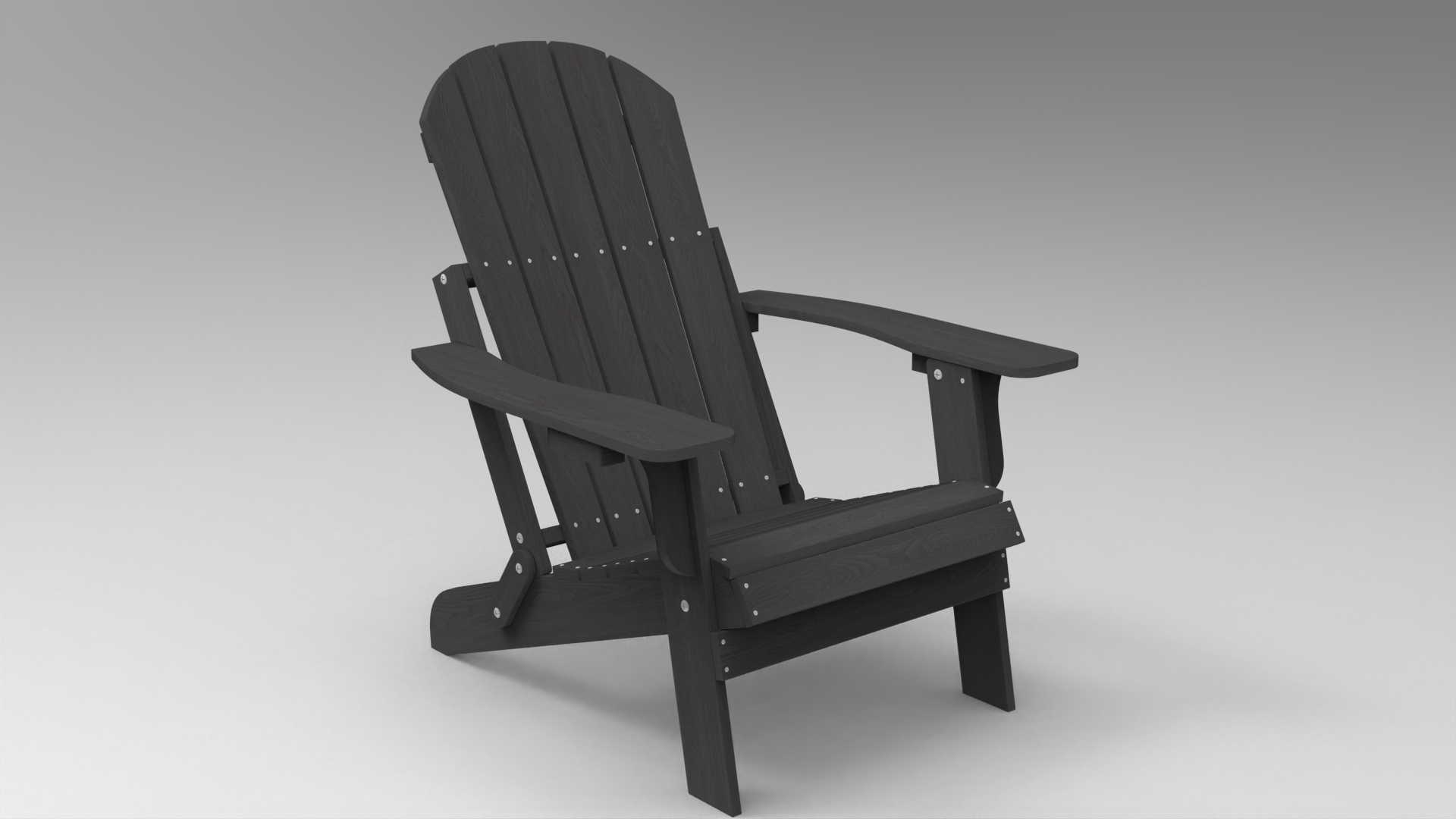 armchair054 - fbx Furniture 3D model ZIP render image 1