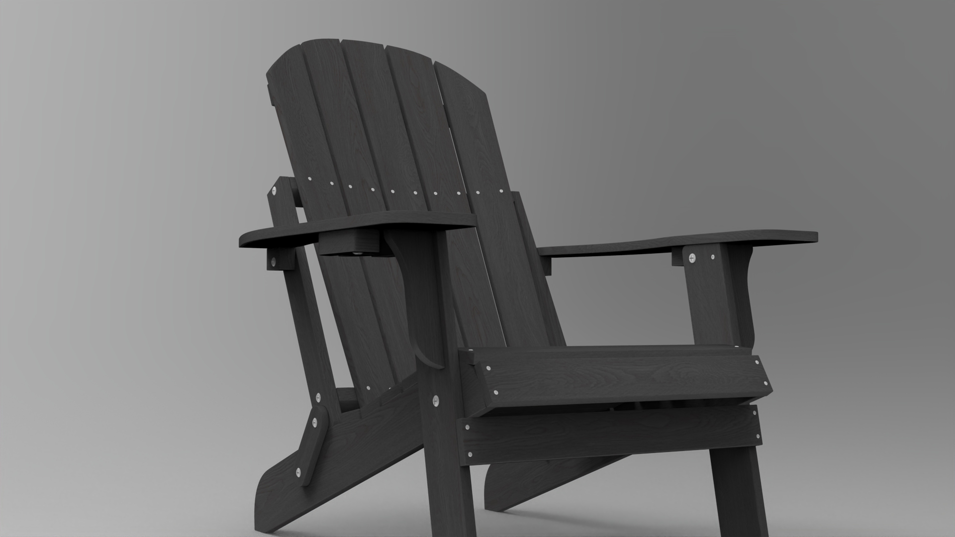 armchair054 - fbx Furniture 3D model ZIP render image 3