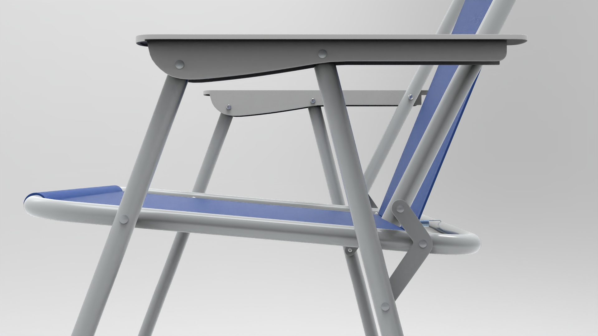 Camping Folding Chair001 - fbx Furniture 3D model ZIP render image 6