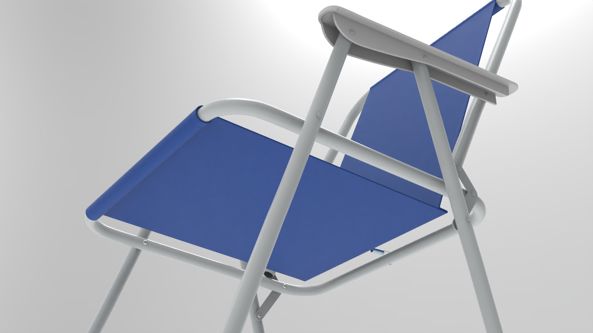 Camping Folding Chair001 - fbx Furniture 3D model ZIP render image 9