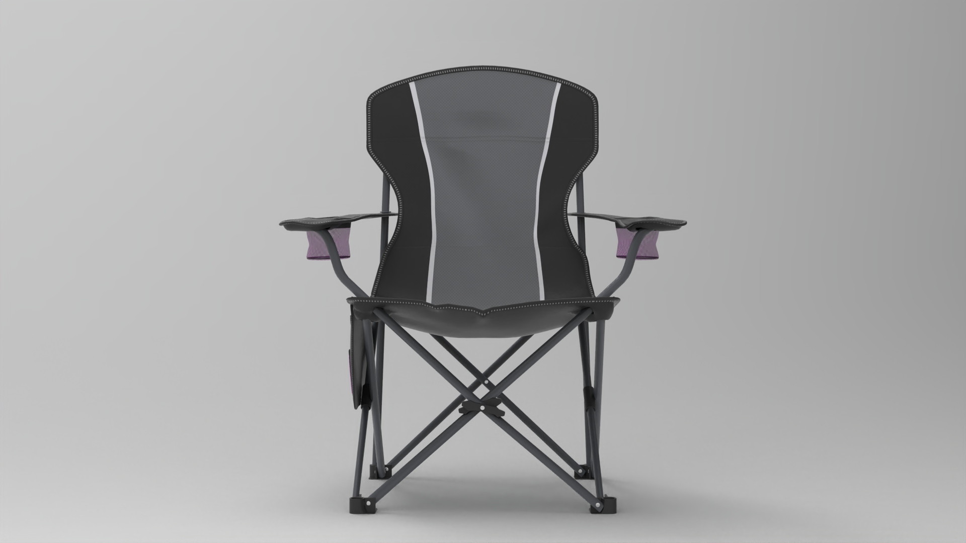Camping Folding Chair002 - fbx Furniture 3D model ZIP render image 3