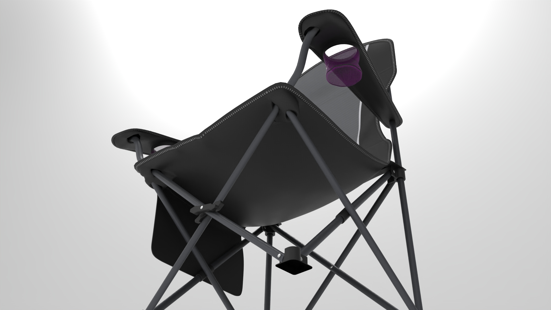 Camping Folding Chair002 - fbx Furniture 3D model ZIP render image 8