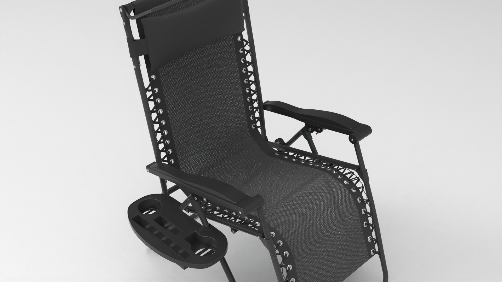 Camping Folding Chair004 - fbx Furniture 3D model ZIP render image 2
