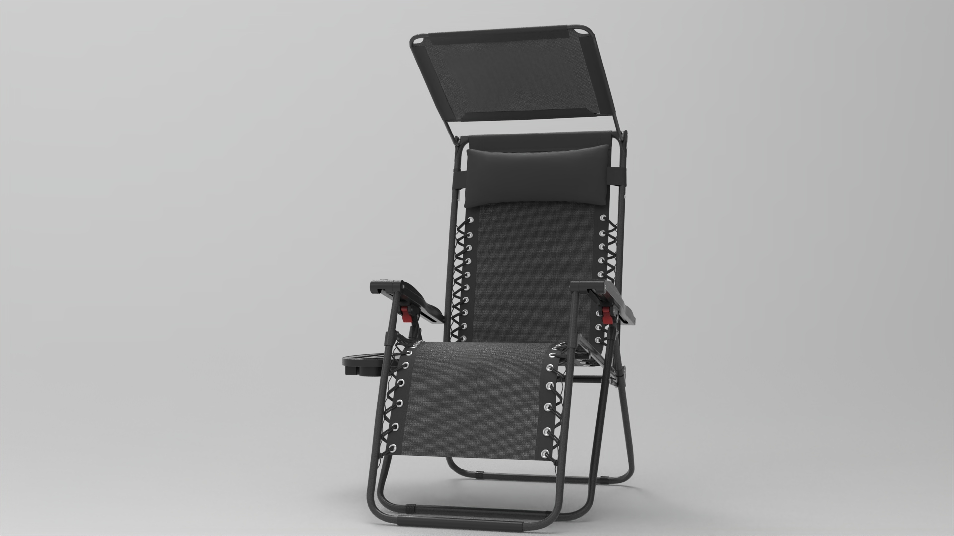 Camping Folding Chair004 - fbx Furniture 3D model ZIP render image 3