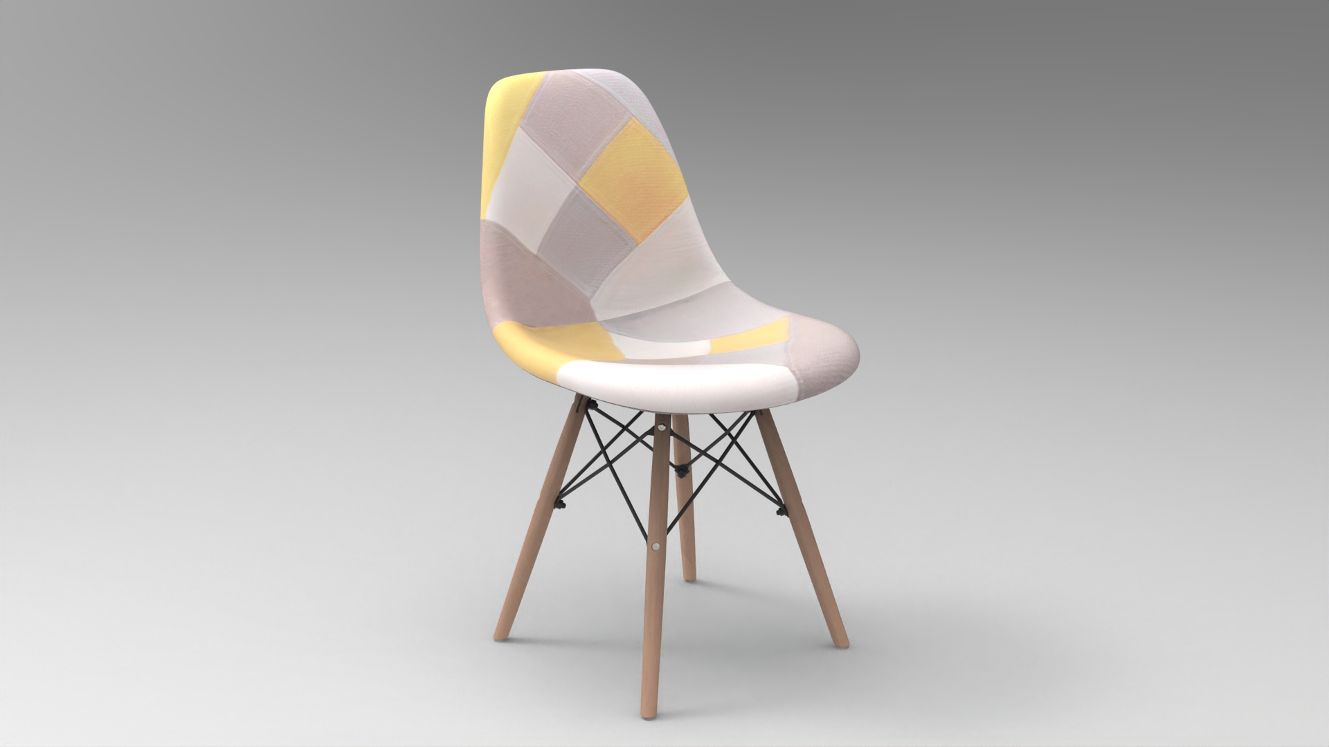 chair029 - fbx Furniture 3D model ZIP render image 1
