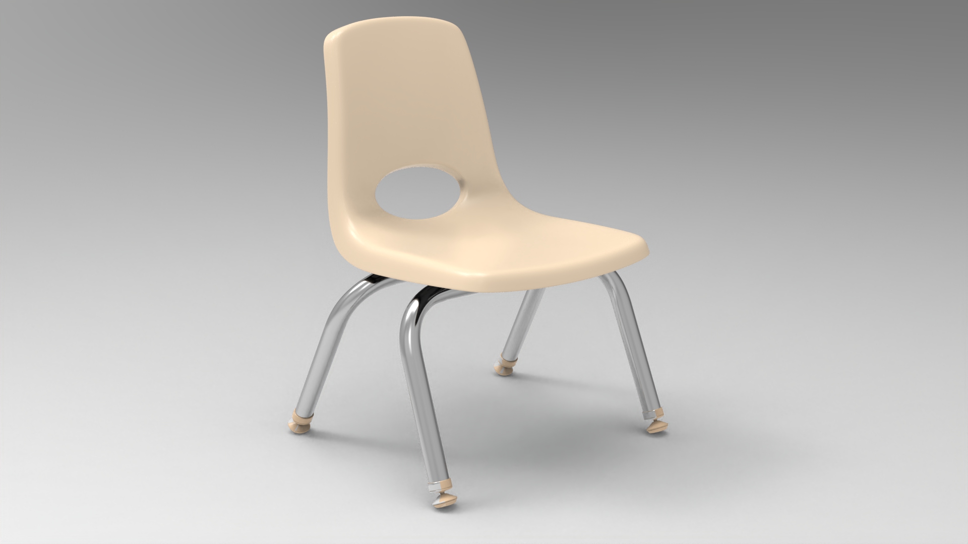 chair063 - fbx Furniture 3D model ZIP render image 1