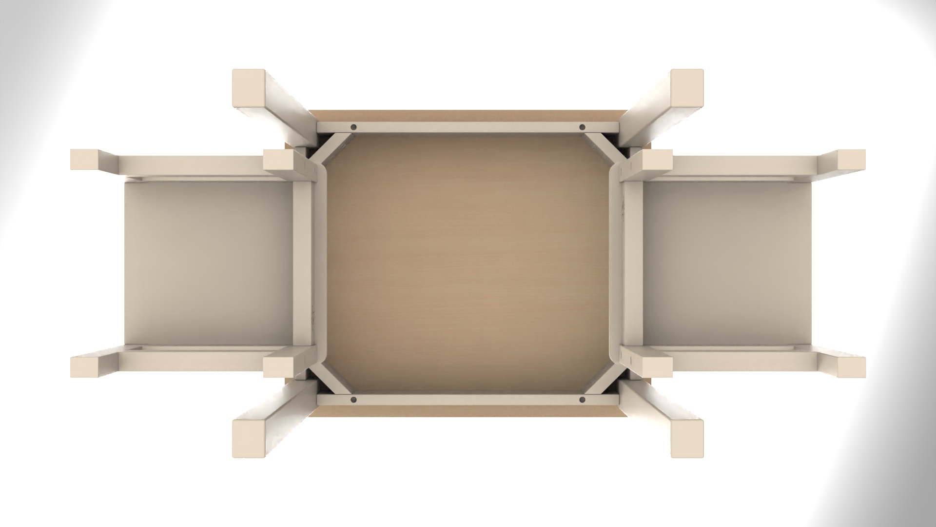 coffee table and chair - fbx Furniture 3D model ZIP render image 9