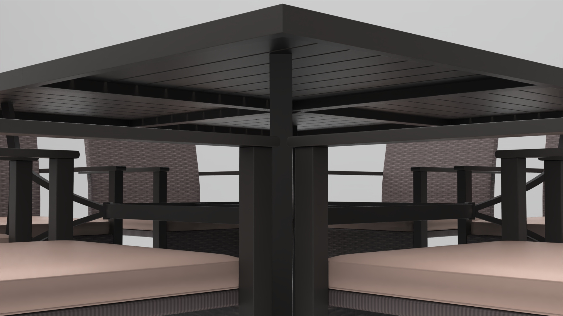 dining table - fbx Furniture 3D model ZIP render image 7