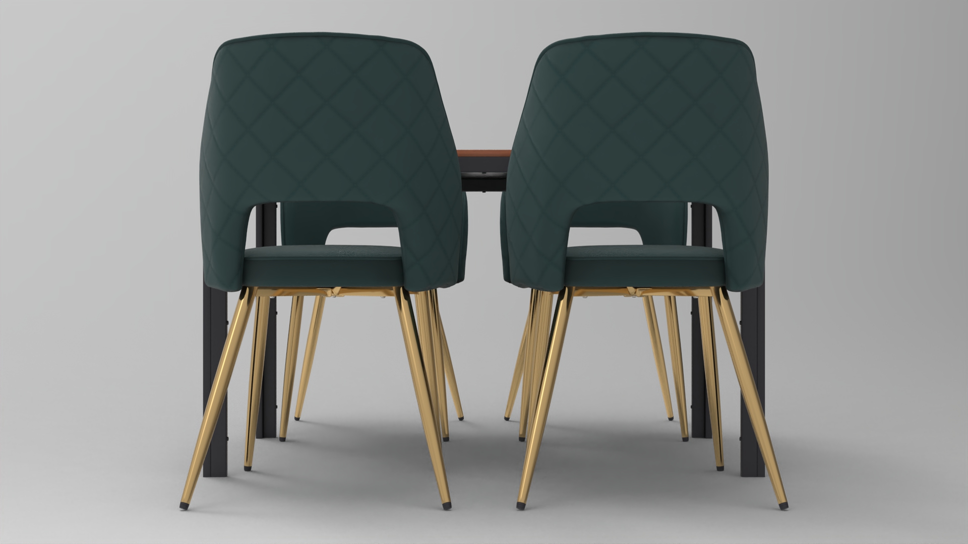dining table chair - fbx Furniture 3D model ZIP render image 3
