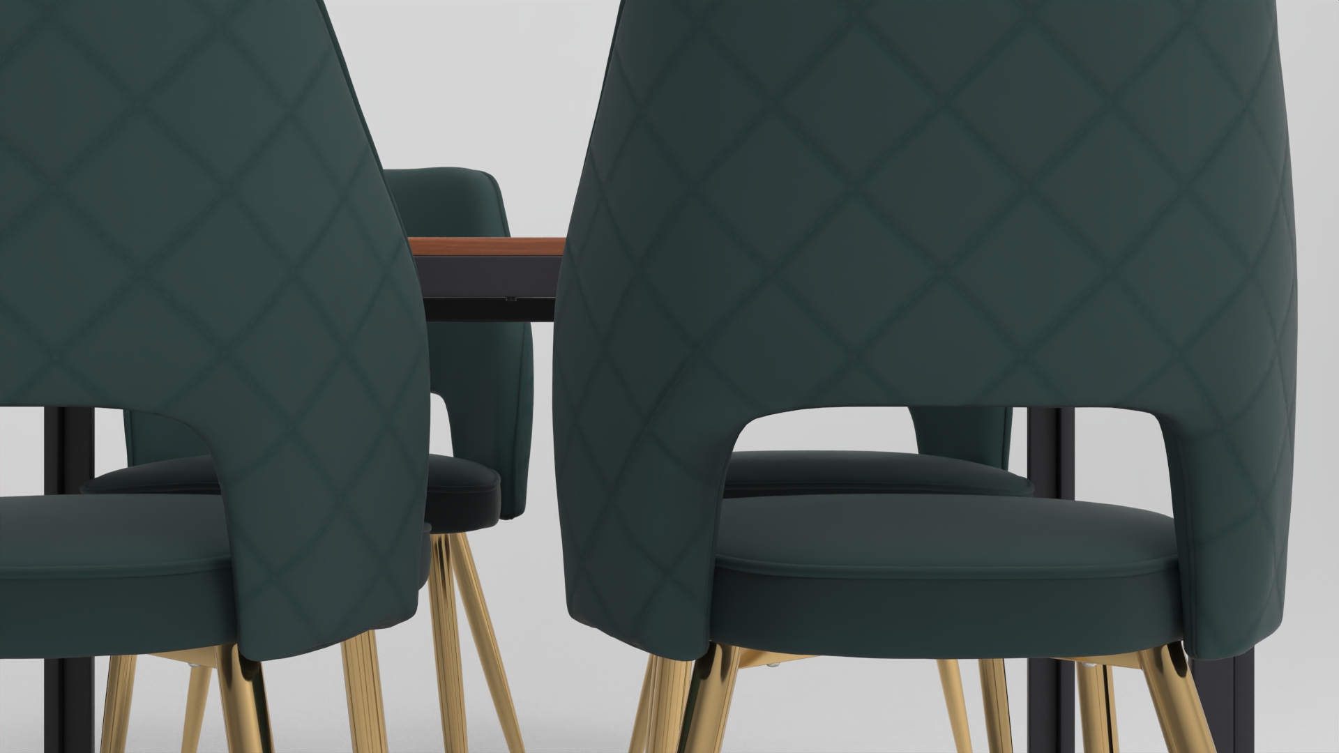 dining table chair - fbx Furniture 3D model ZIP render image 4