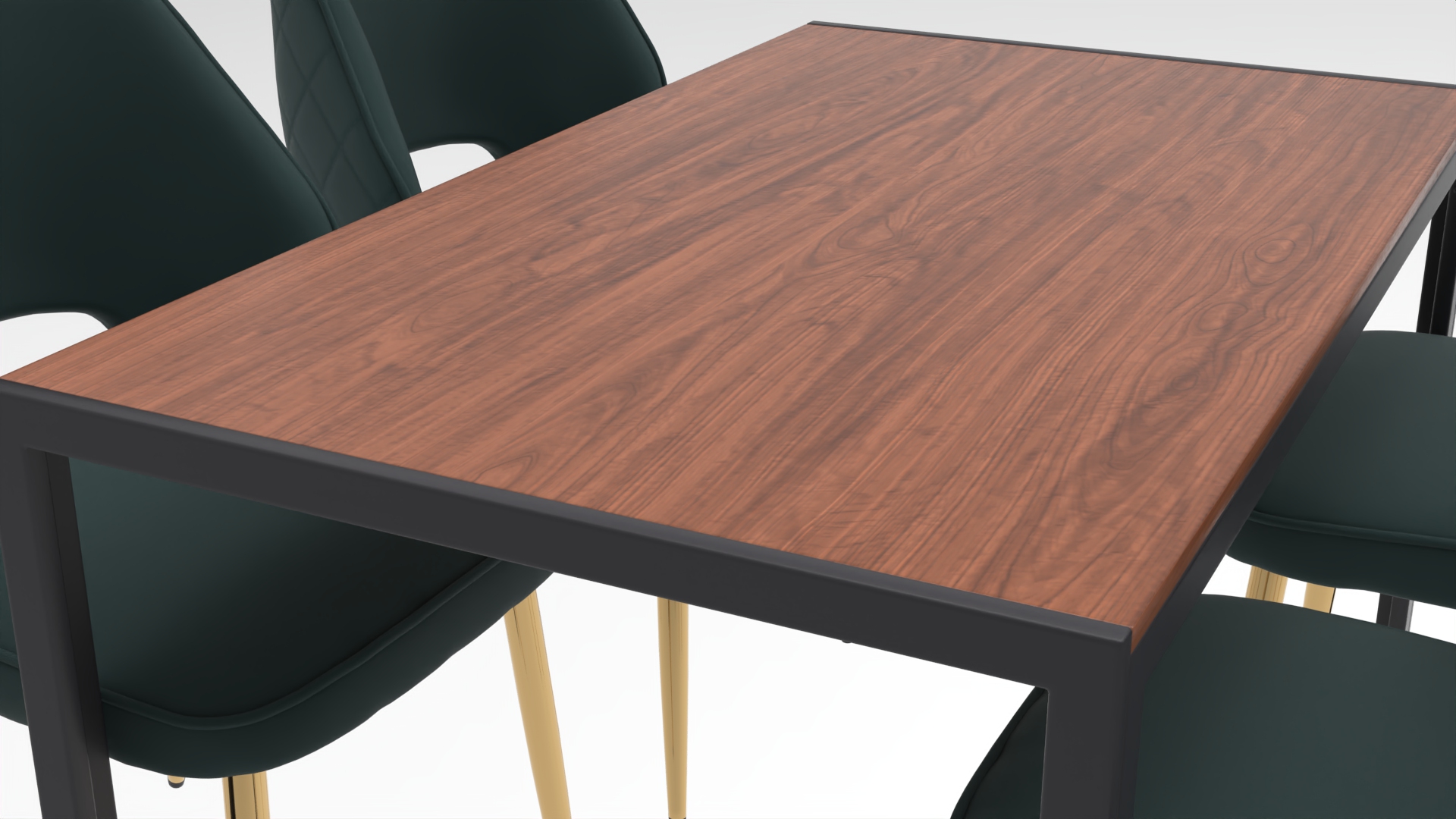 dining table chair - fbx Furniture 3D model ZIP render image 7