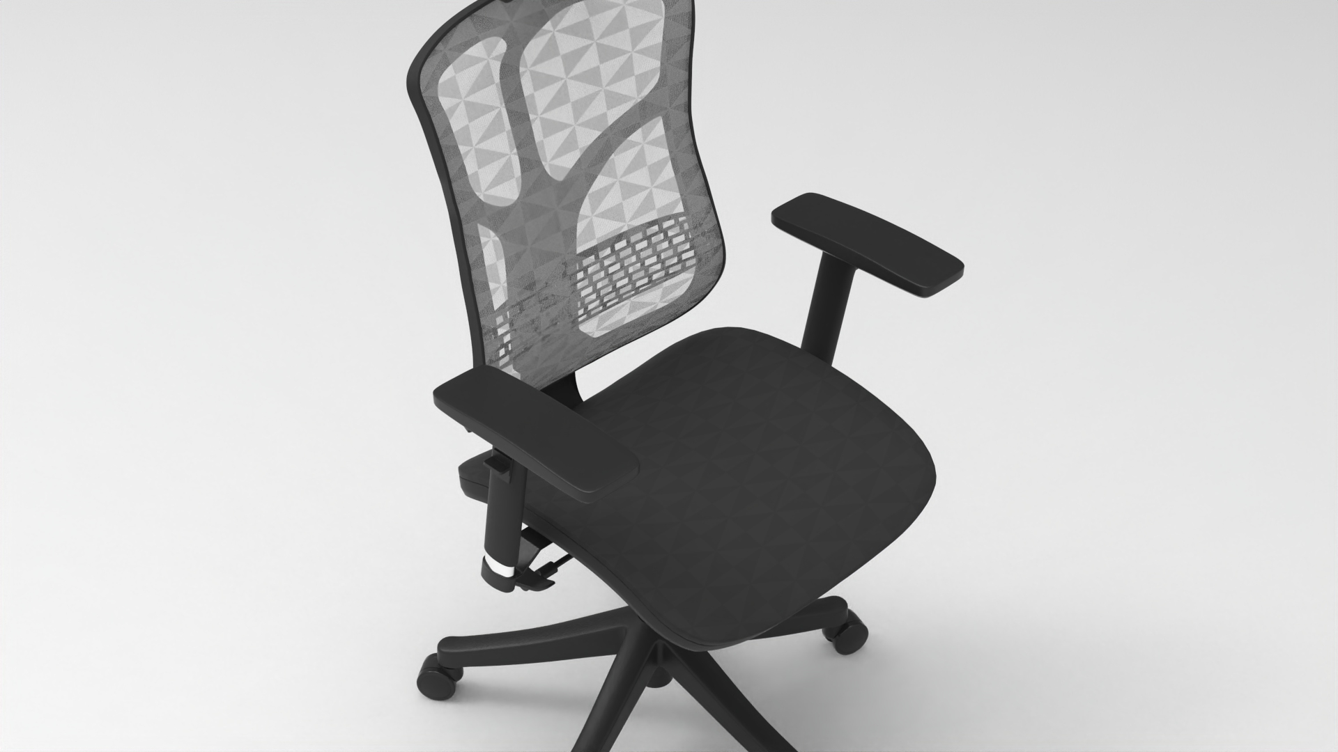 gaming chair - fbx Furniture 3D model ZIP render image 3