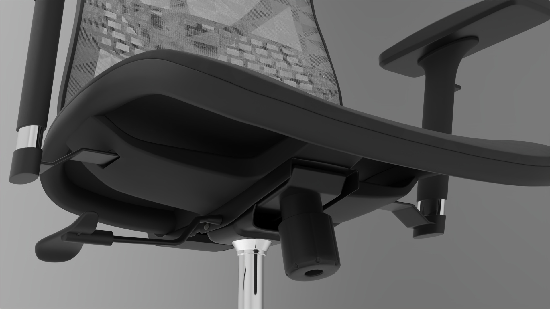 gaming chair - fbx Furniture 3D model ZIP render image 10