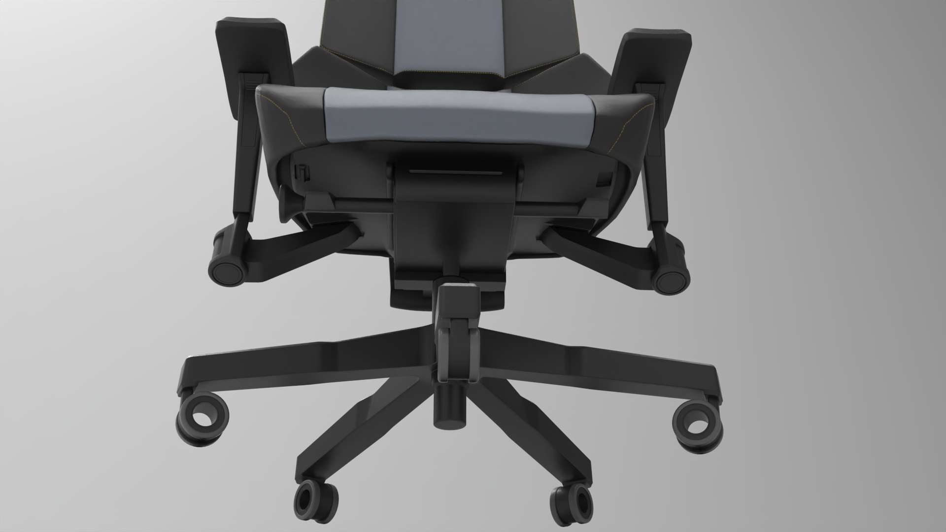 gaming chair 002 - fbx Furniture 3D model ZIP render image 10