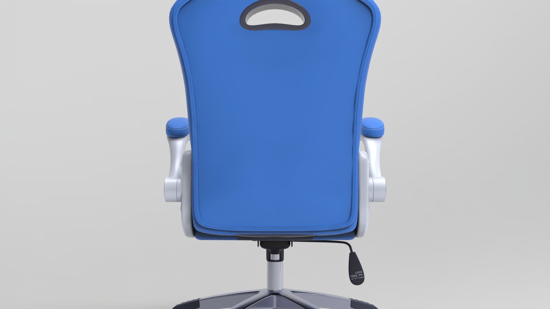 gaming chair 005 - fbx Furniture 3D model ZIP render image 4