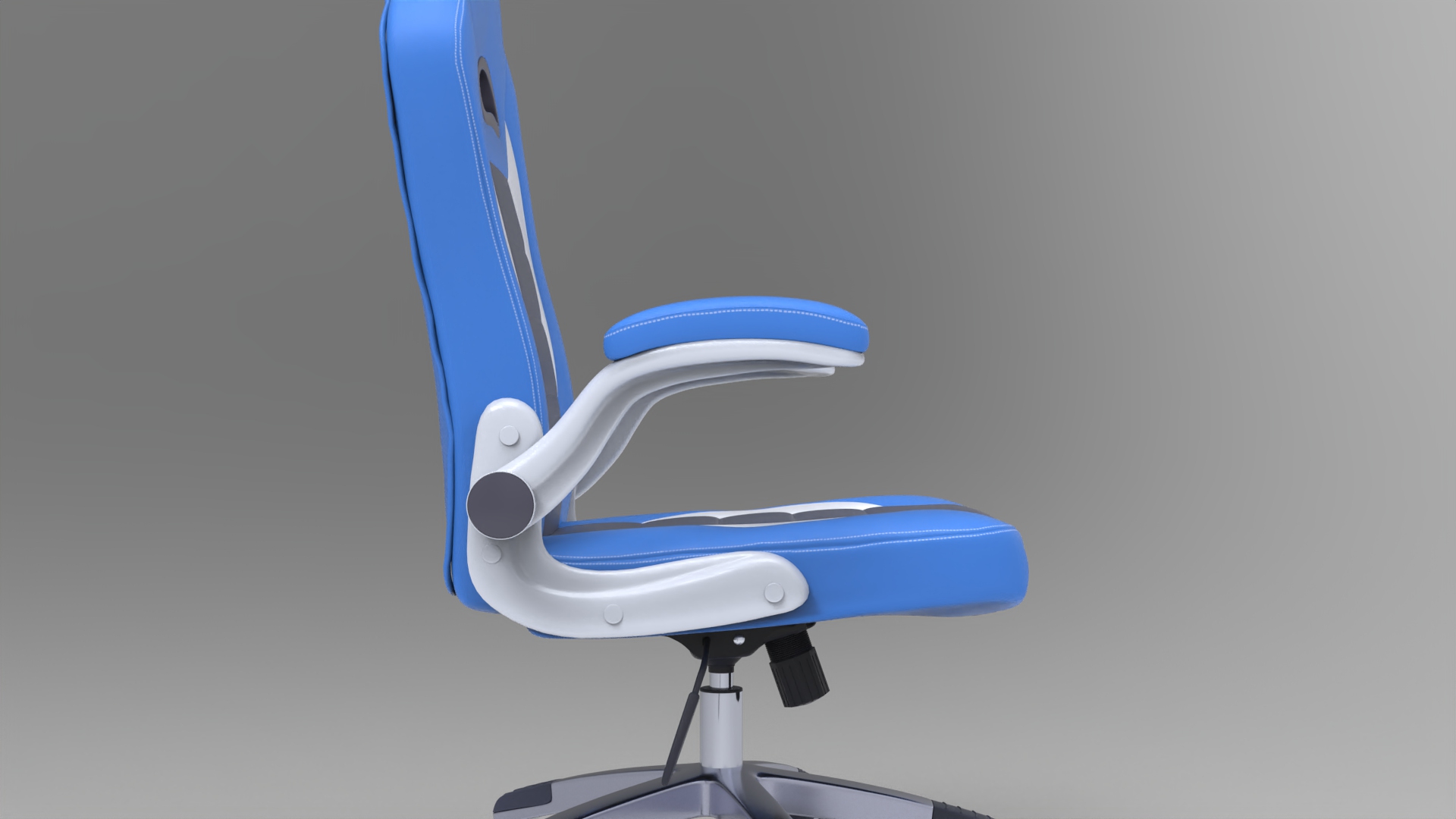 gaming chair 005 - fbx Furniture 3D model ZIP render image 5